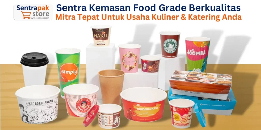 Kemasan Makanan dan Kemasan Minuman kertas Food Grade